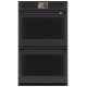 Cafe 30 inch Black Double Wall Oven (CTD90DP3ZD1)