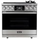 Dacor 36 inch Dual Fuel Range (DOP36M86DLS)