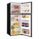 Danby 24 inch 10 cu. ft. Black Top Freezer Refrigerator (DFF100C1BDD)