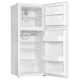 Danby 24 inch 10.1 cu. ft. White Top Freezer Refrigerator (DFF100C1WDB)