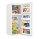 Danby 24 inch 12.3 cu. ft. White Top Freezer Refrigerator (DFF123C1WDBL)