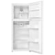 Danby 24 inch 12.3 cu. ft. White Top Freezer Refrigerator (DFF123C1WDB)