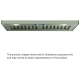 Elica Stainless Steel Cabinet Insert (ETR146SS)