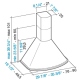 Falmec FPAFX30W6SS Ventilation