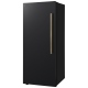 Forno 13.6 cu. ft. Convertible Fridge/Freezer Black Upright Freezer (FFFFD1722-28BLK-LS)