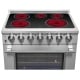 Forno 36 inch Stainless Steel Electric Range (FFSEL6020-36)