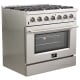 Forno FFSGS6244-36 36 inch Gas Range