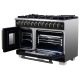 Forno 48 inch Dual Fuel Range (FFSGS6387-48BLK)