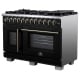 Forno FFSGS6387-48BLK Dual Fuel Range