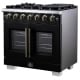 Forno 36 inch Gas Range (FFSGS6460-36BLK)