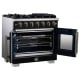 Forno FFSGS6460-36BLK 36 inch Gas Range