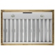 Forno White Range Hood (FRHWM5078-36WHT)