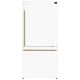 Forno 31 inch 17.2 cu. ft. White Bottom Freezer Refrigerator (FFFFD1785-31WHT)