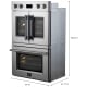 Forno FBOEL1340-30 Double Wall Oven