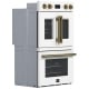 Forno 30 inch White Double Wall Oven (FBOEL1340-30WHT)