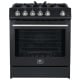Forno FFSGS1116-30BLK