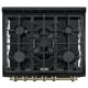 Forno FFSGS1116-30BLK