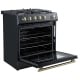 Forno FFSGS1116-30BLK Gas Range