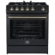 Forno FFSGS1116-30BLK 30 inch Range