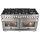 Forno 60 inch Stainless Steel Dual Fuel Range (FFSGS6187-60)