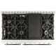 Forno FFSGS6219-48WHT 48 inch Gas Range