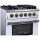 Forno  Gas Range (FFSGS6239-30WHT)