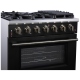 Forno  Gas Range (FFSGS6239-36BLK)