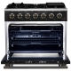 Forno FFSGS6239-36BLK Range