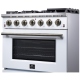 Forno FFSGS6239-36WHT