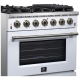 Cuisinière à Gaz  Forno (FFSGS6239-36WHT)