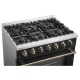 Forno FFSGS6244-36BLK