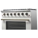 Forno 36 inch White Gas Range (FFSGS6244-36WHT)
