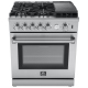 Forno 30 inch Gas Range (FFSGS6276-30)