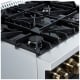 Forno 30 inch Range (FFSGS6277-30BLK)