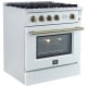 Forno FFSGS6277-30WHT Gas Range