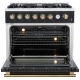 Forno FFSGS6277-36BLK 36 inch Range