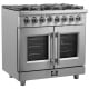 Forno 36 inch Stainless Steel Dual Fuel Range (FFSGS6325-36)