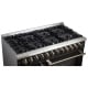 Forno FFSGS6356-48BLK 48 inch Dual Fuel Range