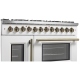 Forno 48 inch Dual Fuel Range (FFSGS6356-48WHT)