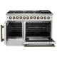 Forno 48 inch White Dual Fuel Range (FFSGS6356-48WHT)
