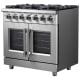 Forno 36 inch Stainless Steel Gas Range (FFSGS6439-36)