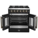 Forno 30 inch Black Gas Range (FFSGS6444-30BLK)