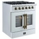 Forno FFSGS6444-30WHT 30 inch Gas Range