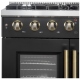 Forno FFSGS6444-36BLK Gas Range