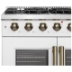 Forno 36 inch Gas Range (FFSGS6444-36WHT)