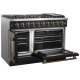 Forno FFSGS6444-48BLK 48 inch Gas Range