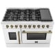 Forno FFSGS6444-48WHT 48 inch Gas Range
