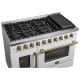 Forno 48 inch White Gas Range (FFSGS6444-48WHT)