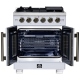 Forno FFSGS6460-30WHT Range