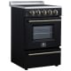 Forno 24 inch Black Electric Range (FFSEL6099-24BLK)